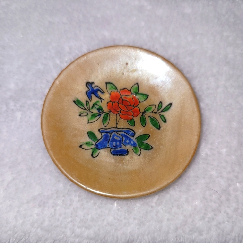 Lusterware 1940's ERA Child Size Saucer to Tea Set Made in Japan